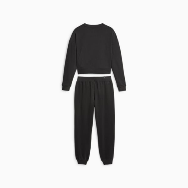 Women's Loungewear Suit, PUMA Black, large-ZAF