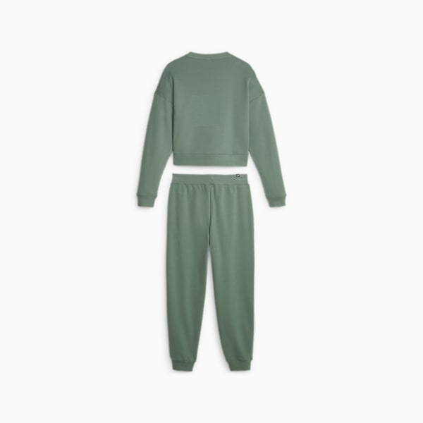 Women's Loungewear Suit, Eucalyptus, large-ZAF