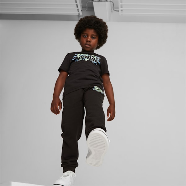 Essentials Mix Match Kids' Tee, PUMA Black, large-ZAF