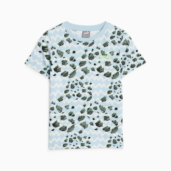 Essentials Mix Match Kids' Tee, Silver Sky, large-ZAF