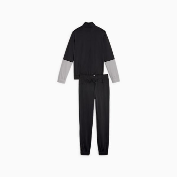 Colorblock Youth Poly Suit, PUMA Black, large-ZAF