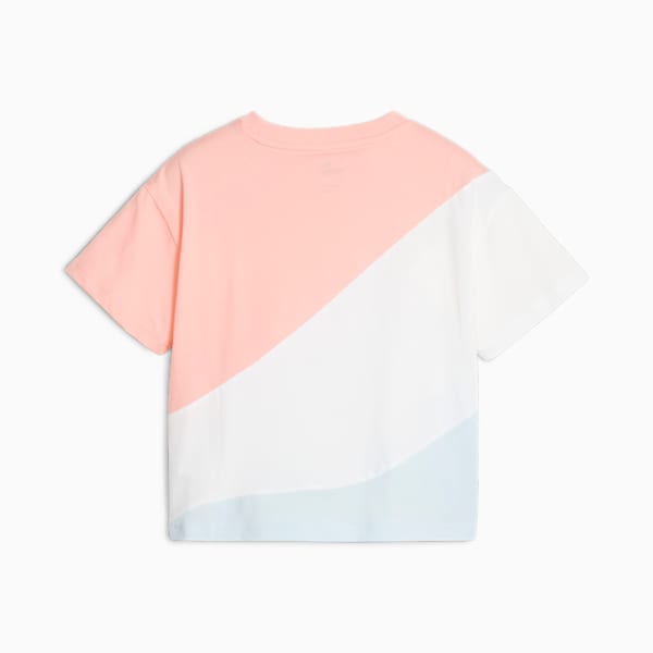 PUMA POWER Youth Tee, Icy Blue, large-ZAF