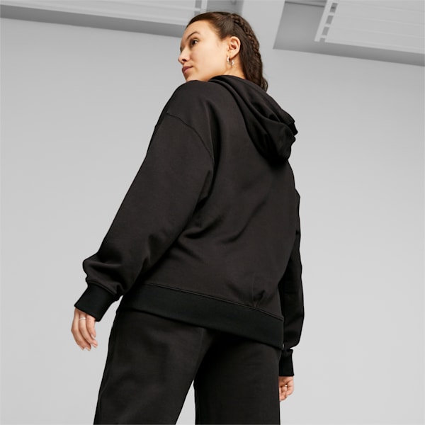 HER Women's Hoodie, PUMA Black, large-ZAF