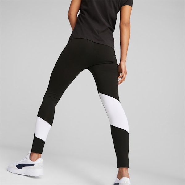 PUMA POWER Cat Women's Leggings, PUMA Black, large-ZAF