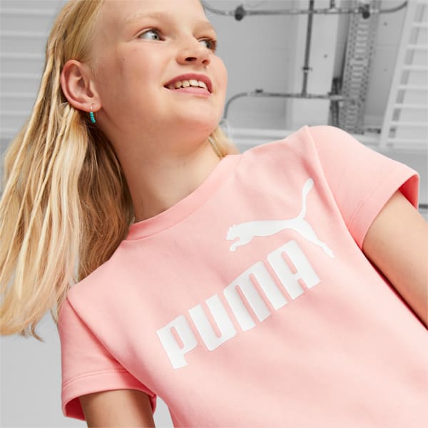 ESS+ Logo Training Dress, Peach Smoothie, large-ZAF
