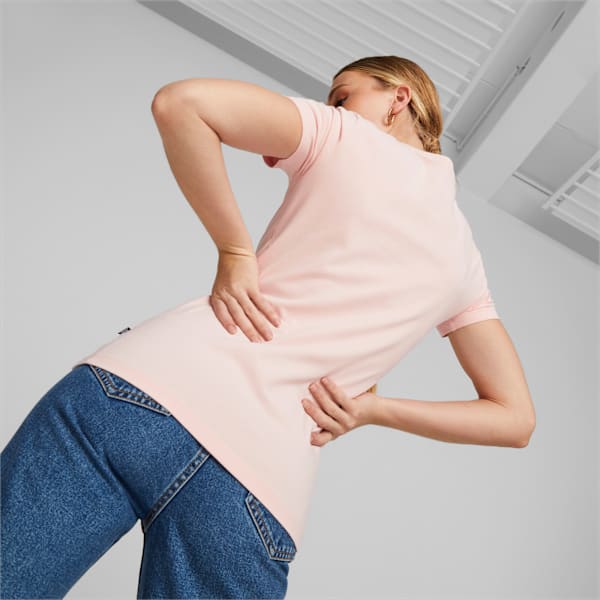 Remera Essentials con logo para mujer ADP, Rose Dust, large-ARG
