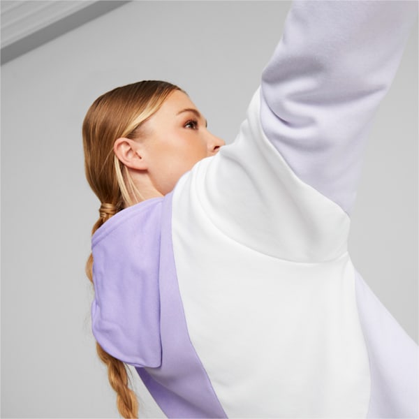 Buzo con capucha PUMA POWER Cat, Vivid Violet, large-ARG