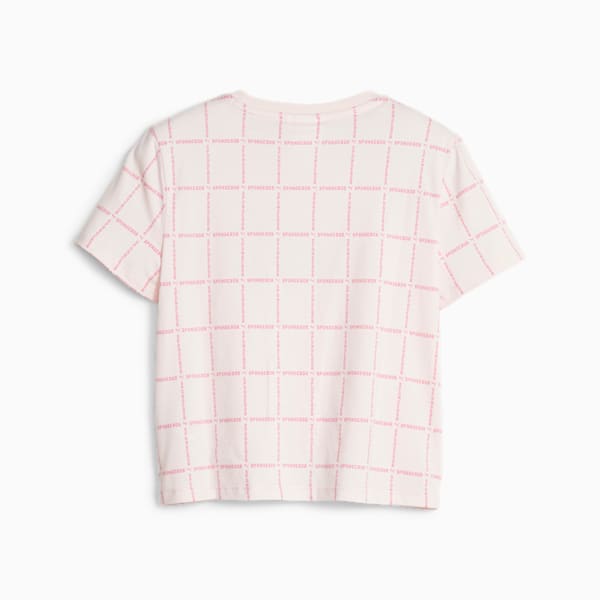 PUMA x SPONGEBOB SQUAREPANTS Youth Tee, Frosty Pink, large-ZAF