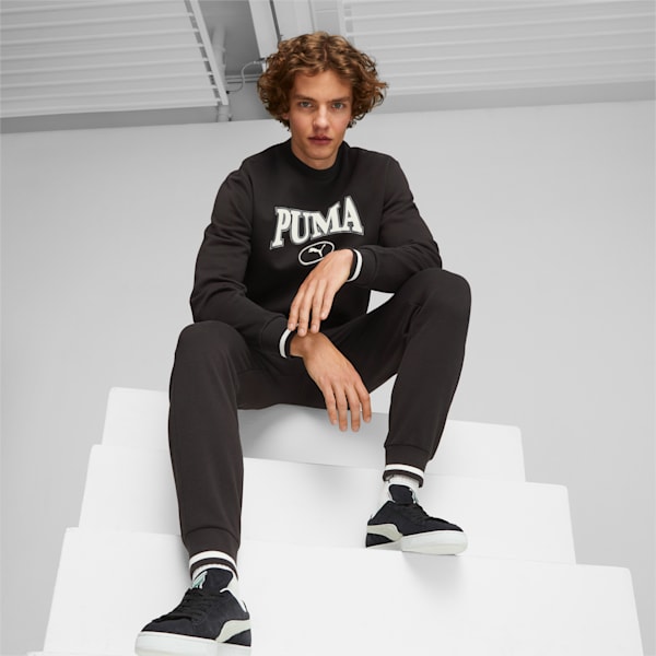 PUMA SQUAD Men's Sweatpants, PUMA Black, large-ZAF