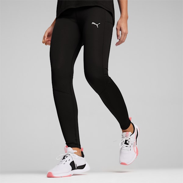 EVOSTRIPE Women's Leggings, PUMA Black, large-ZAF