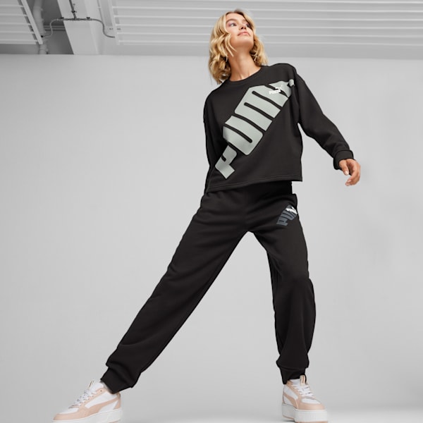 Pants para mujer PUMA POWER, PUMA Black, large-MEX