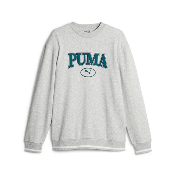 Buzo&nbsp;PUMA SQUAD Crew ADP, Light Gray Heather, large-ARG