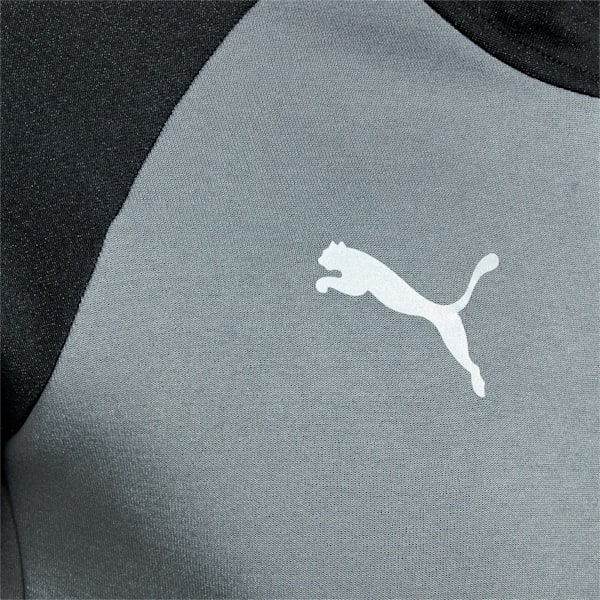 Campera con capucha CAI Casuals, Medium Gray Heather-PUMA Black, large-ARG