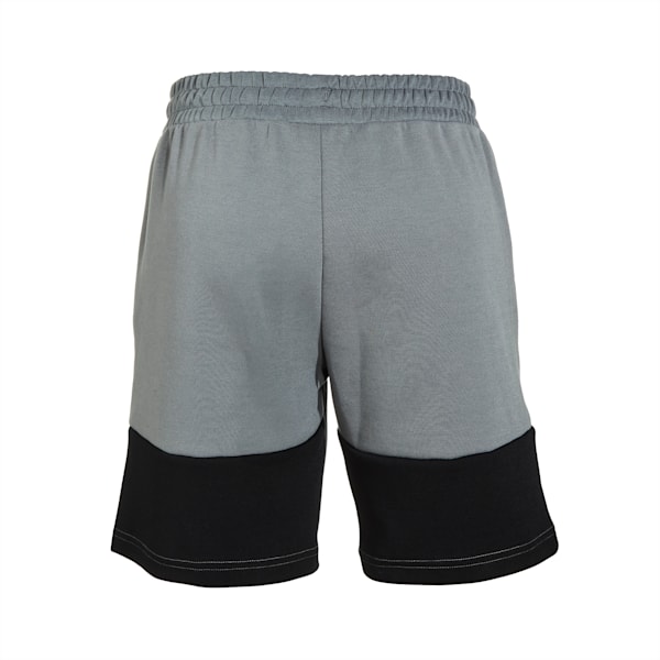 Shorts CAI Casuals, Medium Gray Heather-PUMA Black, large-ARG