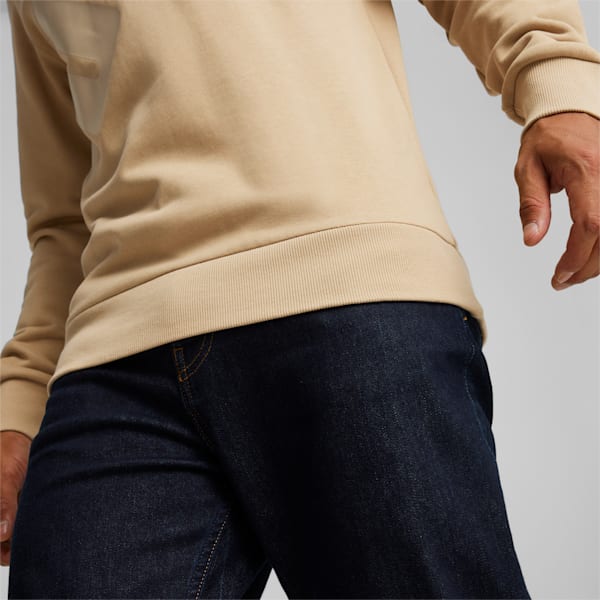 PUMA POWER Men's Graphic Sweatshirt, Prairie Tan, large-ZAF