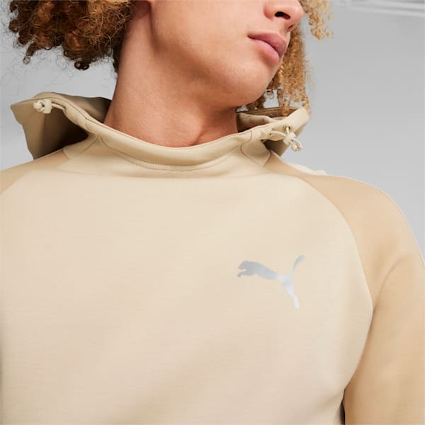 EVOSTRIPE Men's Hoodie, Prairie Tan, large-ZAF