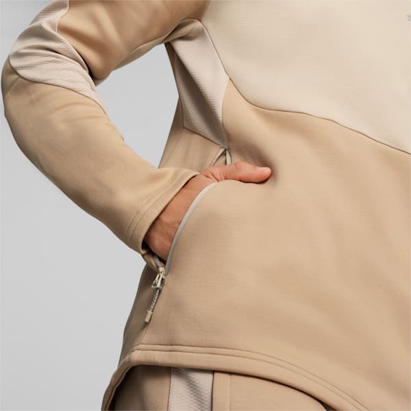 EVOSTRIPE Men's Hoodie, Prairie Tan, large-ZAF