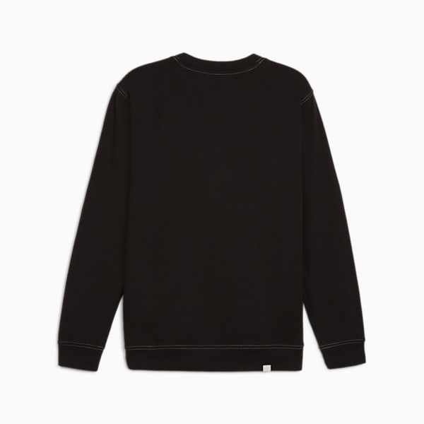 BETTER SPORTSWEAR Men's Sweatshirt, PUMA Black, large-ZAF