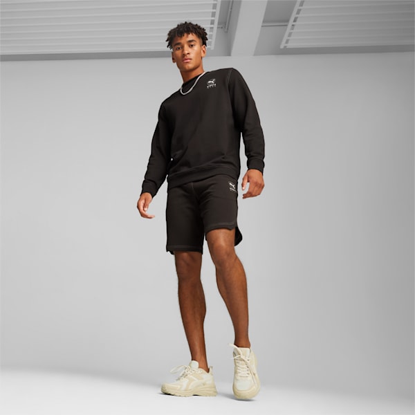 BETTER SPORTSWEAR Men's Sweatshirt, PUMA Black, large-ZAF