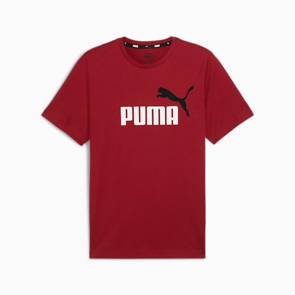 ESS+ Logo Men's Tee, Intense Red, large-ZAF