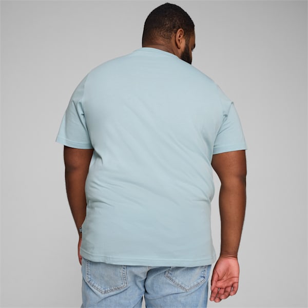 ESS+ Logo Men's Tee, Turquoise Surf, large-ZAF