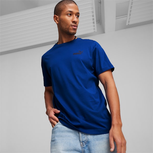 ESS Small Logo Tee, Cobalt Glaze, large-ZAF