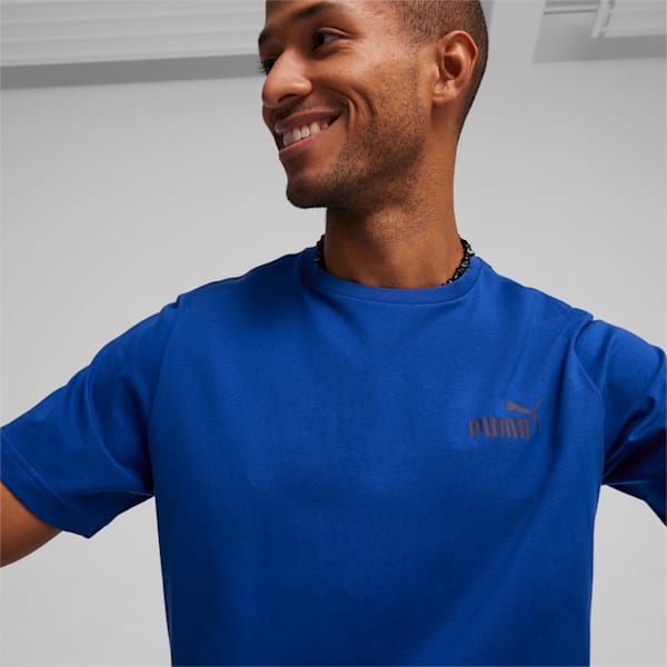 ESS Small Logo Tee, Cobalt Glaze, large-ZAF