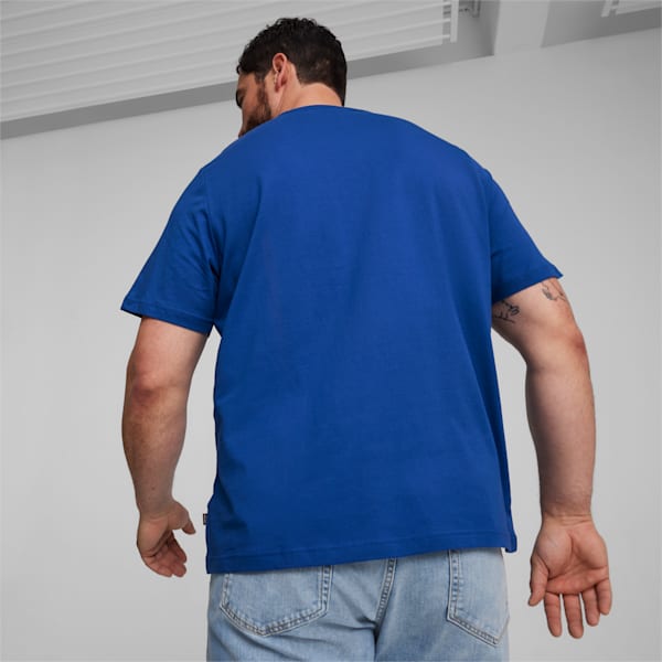ESS Small Logo Tee, Cobalt Glaze, large-ZAF