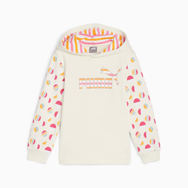 ESS+ SUMMER CAMP Kids' Hoodie, Sugared Almond, large-ZAF