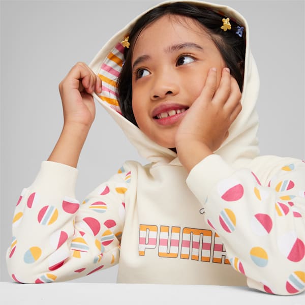ESS+ SUMMER CAMP Kids' Hoodie, Sugared Almond, large-ZAF