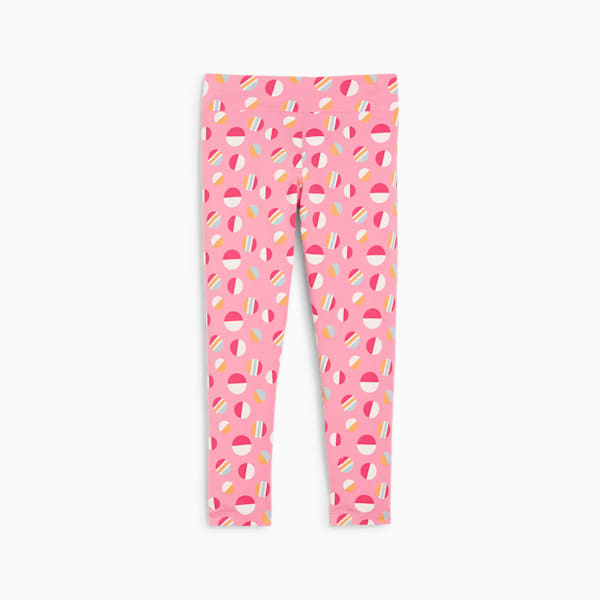 ESS+ SUMMER CAMP Kids' Leggings, Fast Pink, large-ZAF