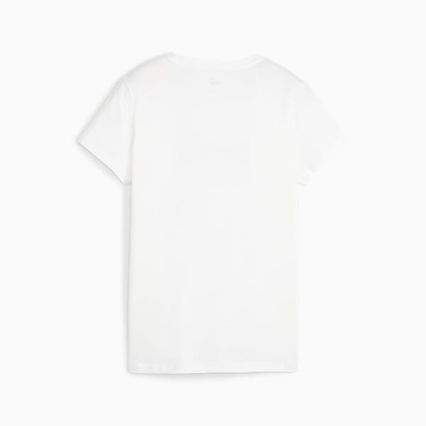 Playera para mujer ESS+ Script, PUMA White, large-MEX