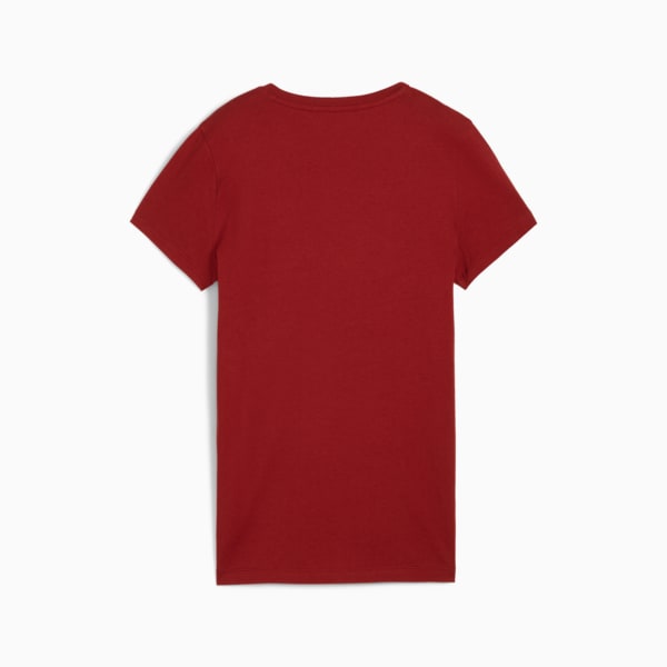 Playera para mujer ESS+ Script, Intense Red, large-MEX