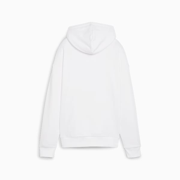 ESS+ Script Women's Hoodie, PUMA White, large-ZAF