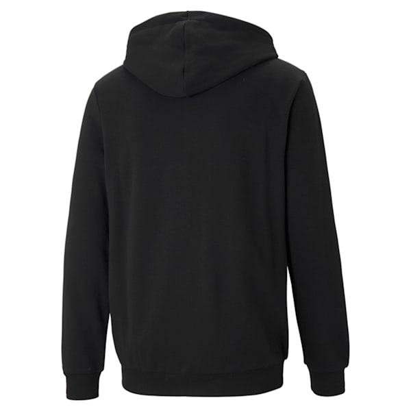 Buzo con cremallera completa y capucha para hombre Essentials Small Logo, Puma Black, large-ARG