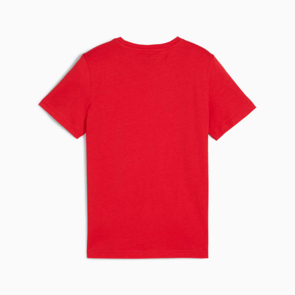 GRAPHICS PUMA Wording Youth Tee, For All Time Red, large-MEX