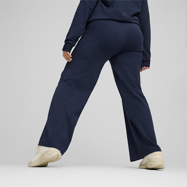 ESS+ Women's Straight Leggings, Club Navy, large-ZAF