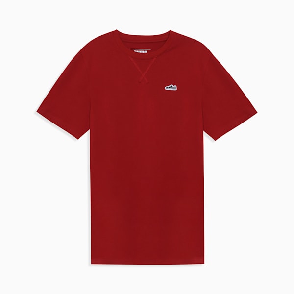 Playera para hombre Suede Logo, PUMA White, large-MEX