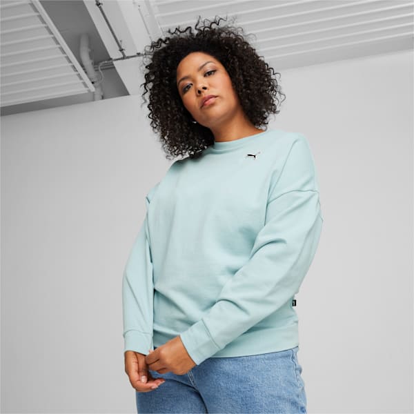 Buzo Better Essentials para mujer, Turquoise Surf, large-ARG