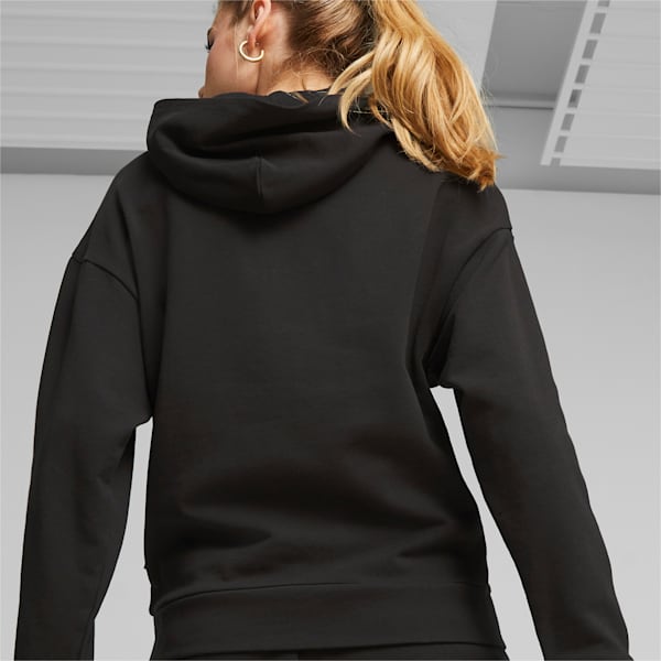 Buzo con capucha BETTER ESSENTIALS para mujer, PUMA Black, large-ARG