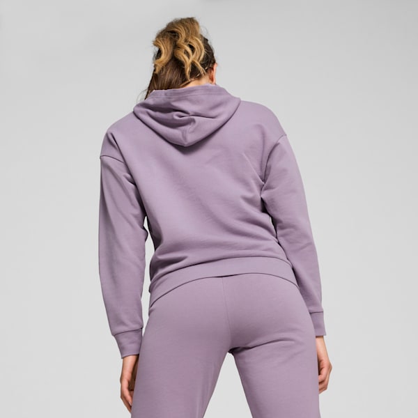 Buzo con capucha BETTER ESSENTIALS para mujer, Pale Plum, large-ARG
