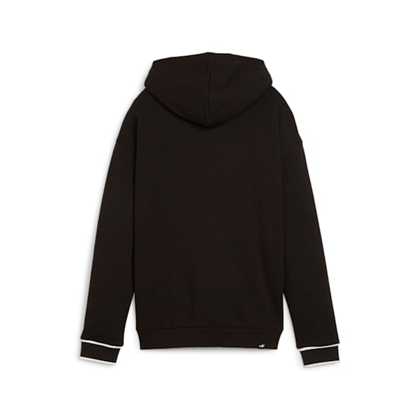 Buzo con capucha PUMA SQUAD para mujer, PUMA Black, large-ARG