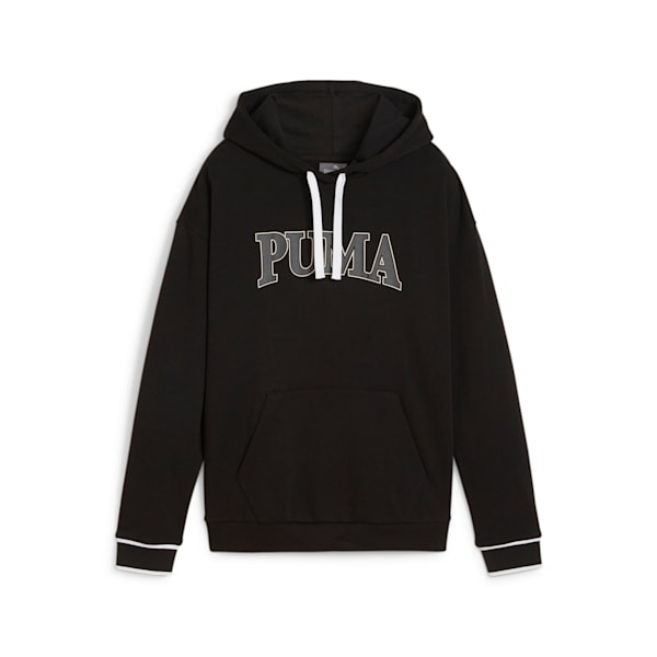 Buzo con capucha PUMA SQUAD para mujer, PUMA Black, large-ARG