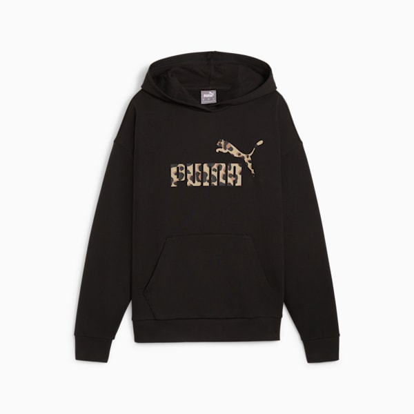 Buzo Essentials hoodie mujer ADP, PUMA Black, large-ARG