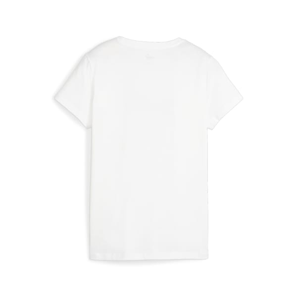 Remera ESS+ Script para mujer, PUMA White, large-ARG