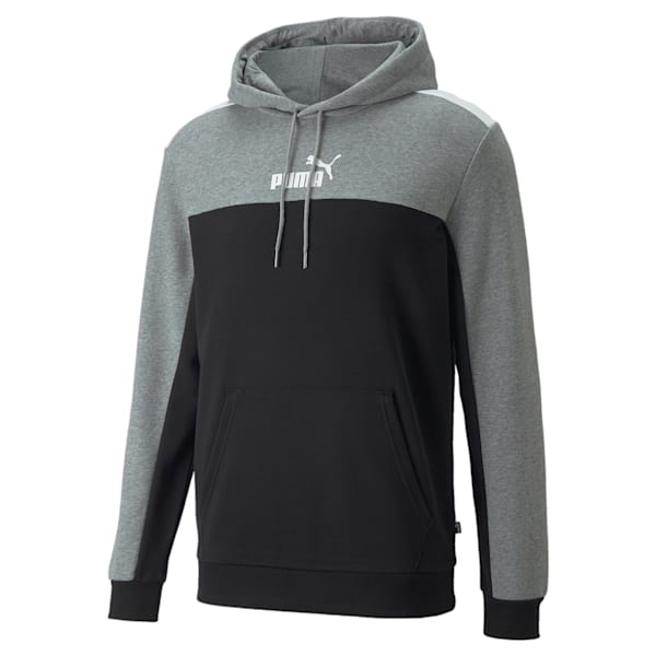 Buzo con capucha para hombre Essentials+, PUMA Black, large-ARG