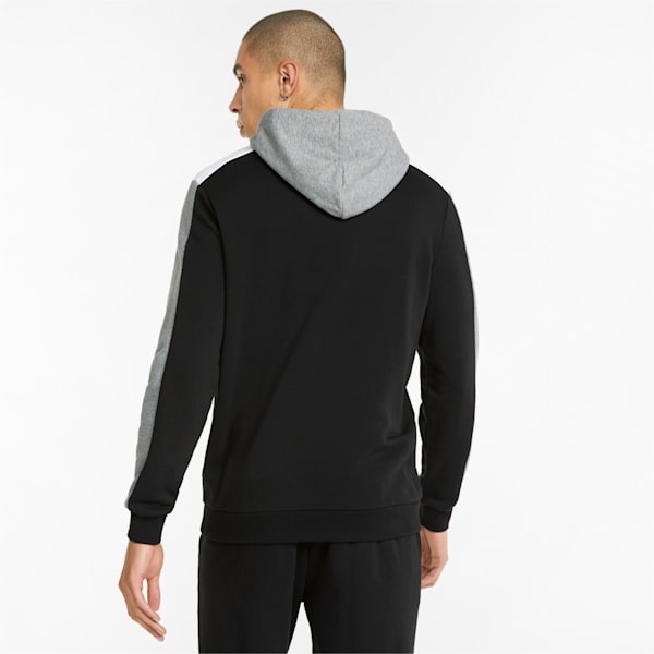 Buzo con capucha para hombre Essentials+, PUMA Black, large-ARG