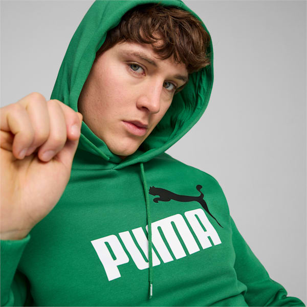 Buzo con capucha para hombre Essentials+ Two-Tone Big Logo, Archive Green, large-ARG