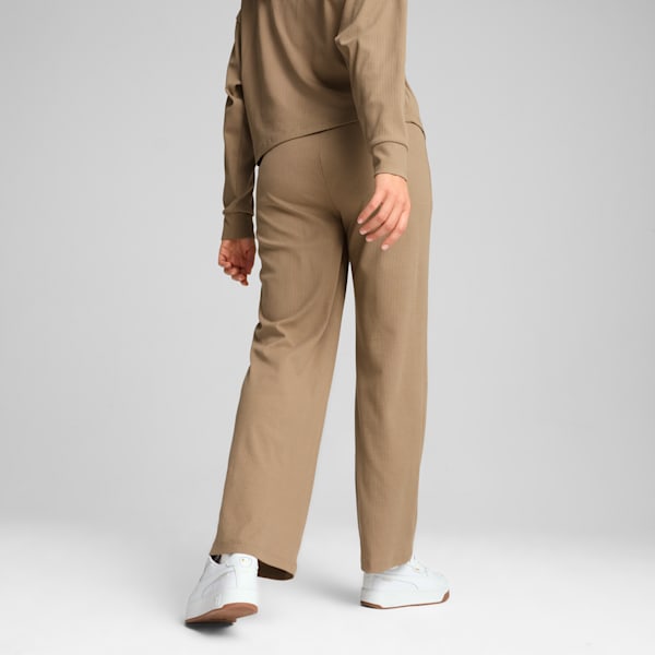 Pantalones rectos ESS ELEVATED para mujer, Oak Branch, large-ARG