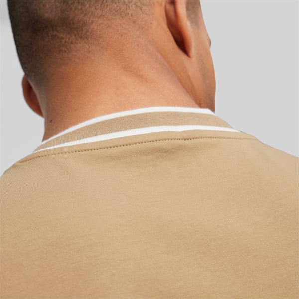 Remera estampada PUMA SQUAD para hombre, Prairie Tan, large-ARG